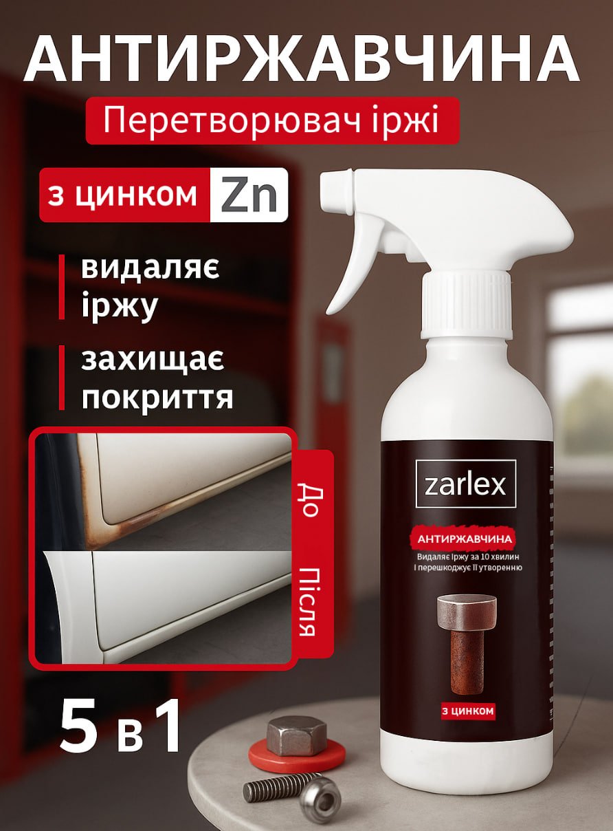 Професійний засіб проти іржі