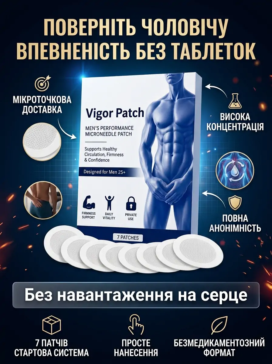 Поверніть чоловічу впевненість без таблеток